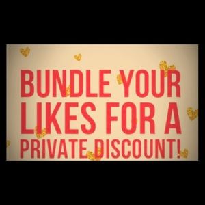 🔥👉🏼BUNDLE YOUR LIKES FOR A SPECIAL OFFER👈🏼🔥